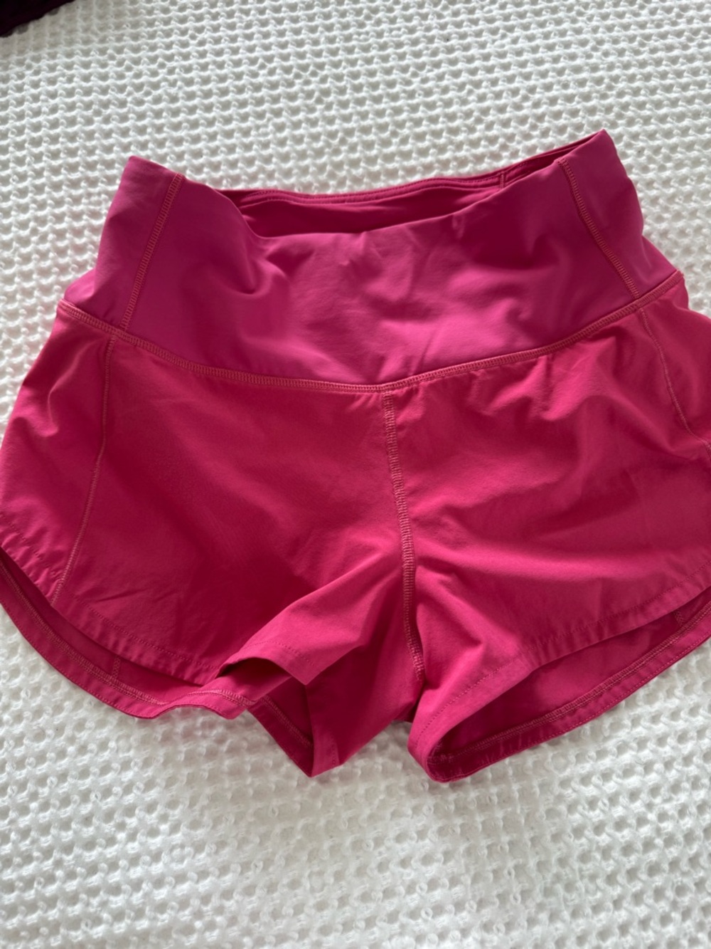 lululemon athletica Hot Pink High-Rise Athletic Shorts